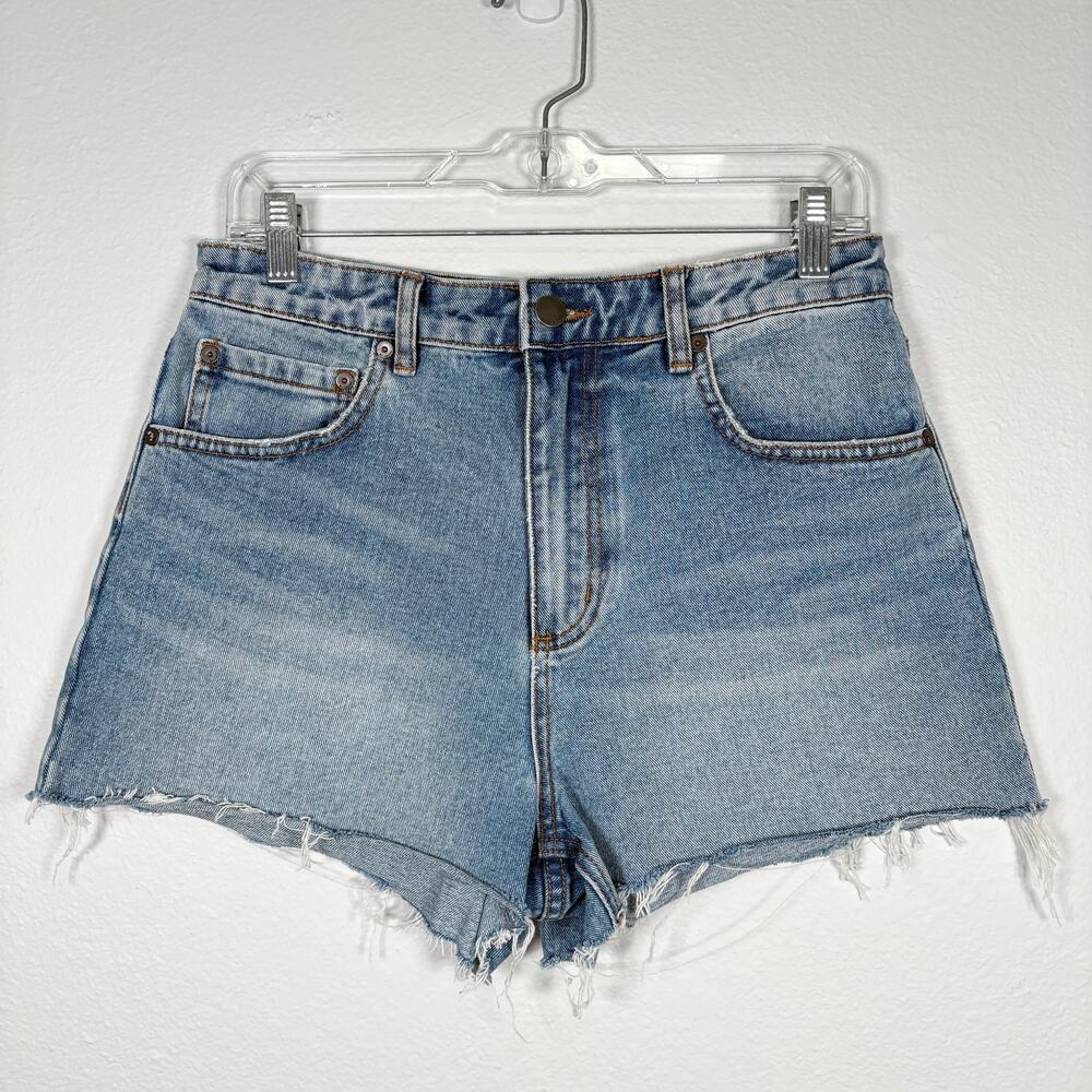 Billabong Whiskered High Waisted High Rise High Tide Cut Off Jean Shorts